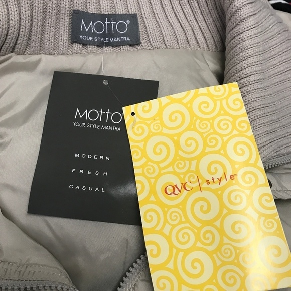 Motto your style mantra Tan reversible Vest - Picture 7 of 8